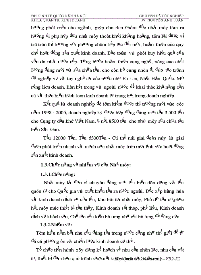 image for page Phân tích tính hiệu quả sử dụng vốn và biện pháp nâng cao hiệu quả sử dụng vốn của Nhà máy đóng tầu Hạ Long