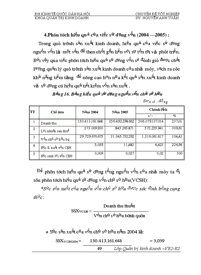 image for page Phân tích tính hiệu quả sử dụng vốn và biện pháp nâng cao hiệu quả sử dụng vốn của Nhà máy đóng tầu Hạ Long