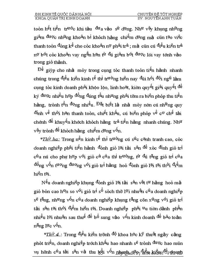 image for page Phân tích tính hiệu quả sử dụng vốn và biện pháp nâng cao hiệu quả sử dụng vốn của Nhà máy đóng tầu Hạ Long