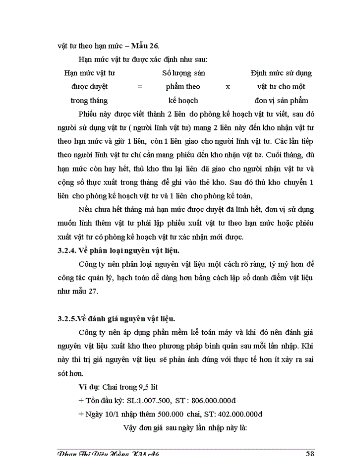 image for page Công tác Kế toán Nguyên vật liệu tại Công ty Rượu Hà Nội