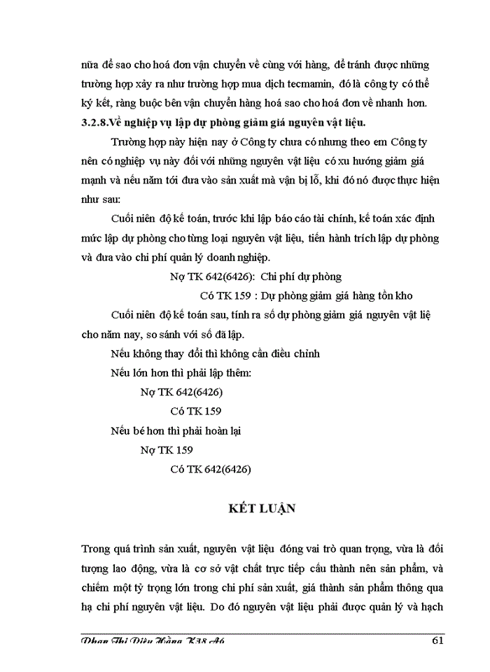 image for page Công tác Kế toán Nguyên vật liệu tại Công ty Rượu Hà Nội