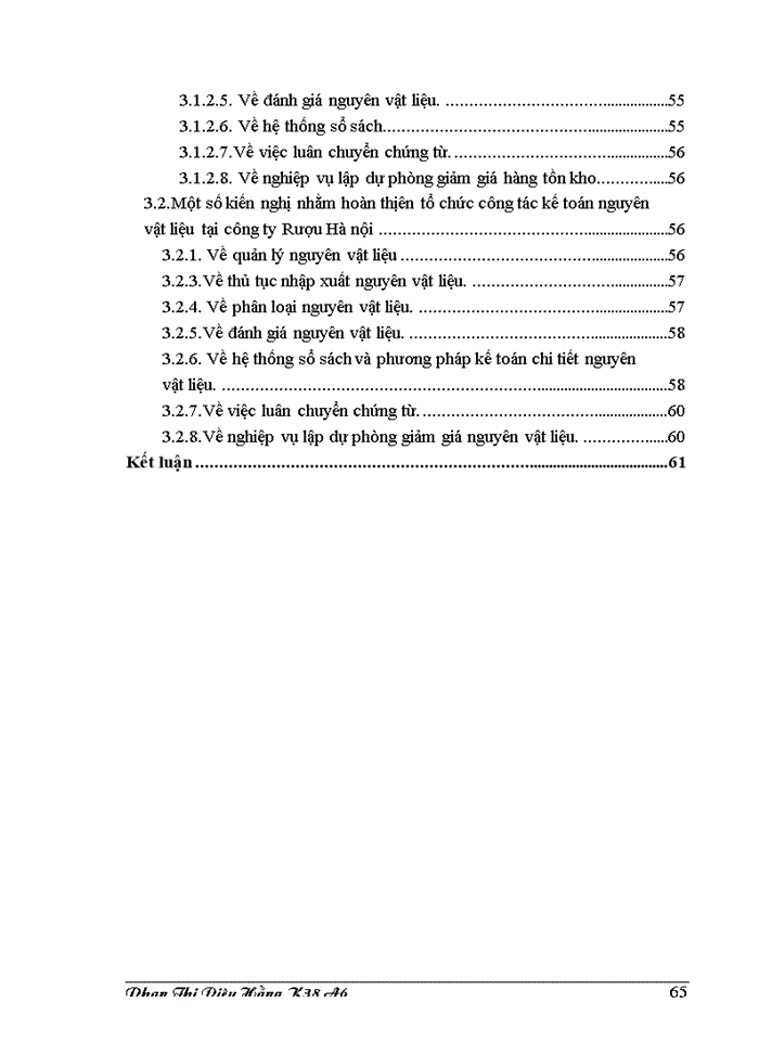image for page Công tác Kế toán Nguyên vật liệu tại Công ty Rượu Hà Nội