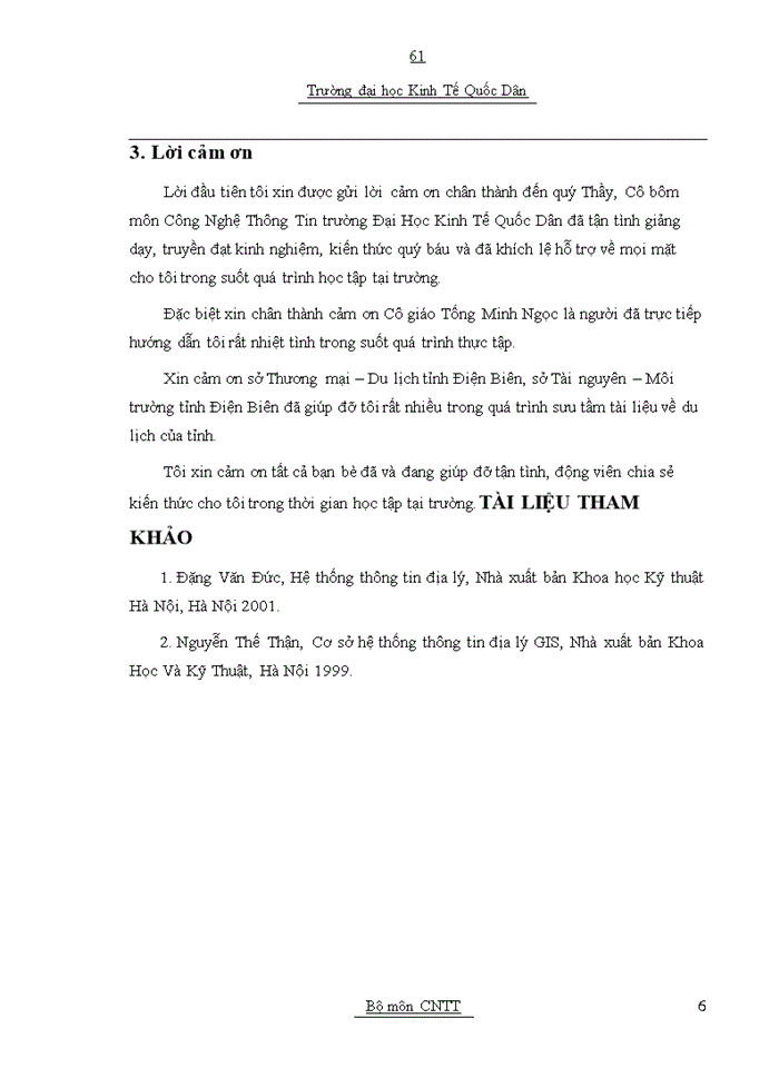 image for page Xừy dựng GIS du lịch cho thành phố Điện Biên