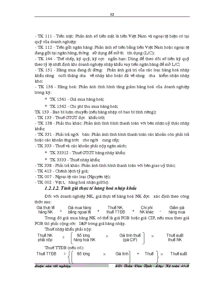 image for page Hoàn thiện Kế toán lưu chuyển Hàng hóa Nhập khẩu và xác định kết quả tiêu thụ hàng Nhập khẩu tại Công ty Dịch vụ Kỹ thuật và Xuất nhập khẩu Techsimex