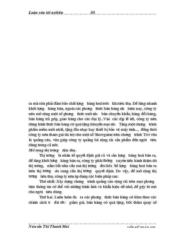 image for page THS Kế toán bán hàng và xác định Kết quả Kinh doanh tại Công ty cổ phần hỗ trợ phát triển tin học HIPT