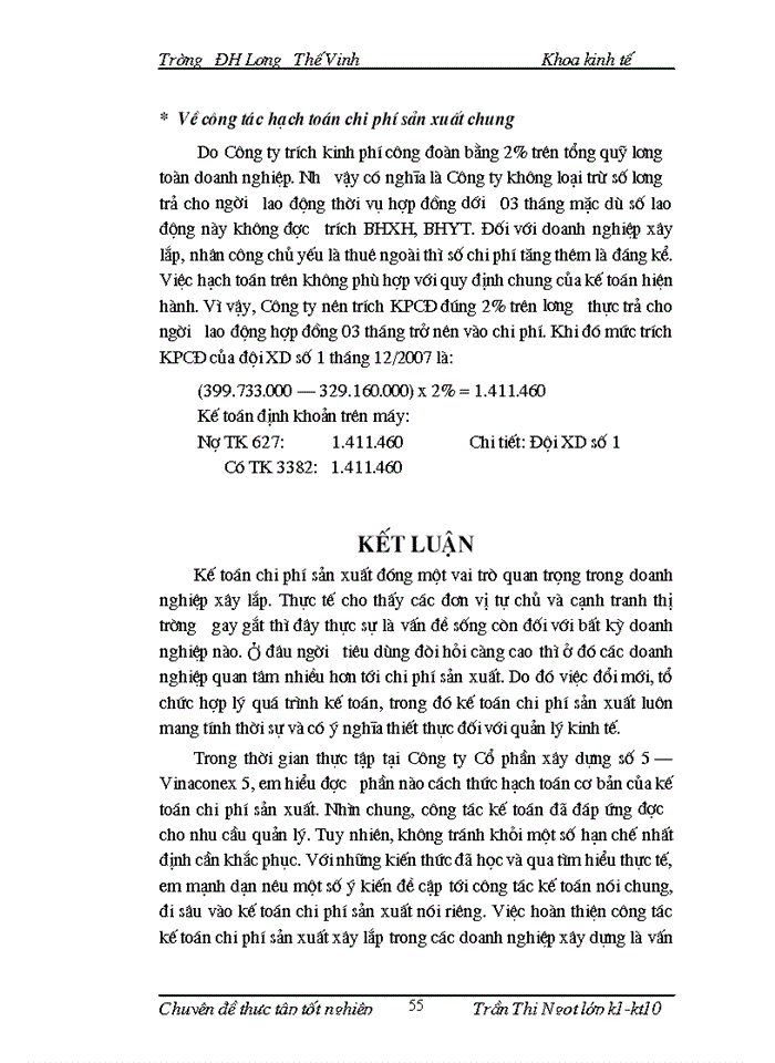 image for page Hoàn thiện phương pháp Kế toán chi phí Xây lắp tại Công ty Cổ phần Xây dựng số 5 trong điều kiện vận dụng hệ thống chuẩn mực Kế toán Việt Nam