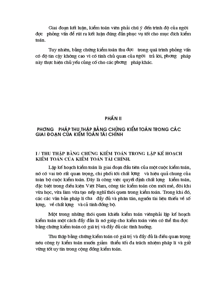 image for page Bằng chứng Kiểm toán và phương pháp thu thập bằng chứng Kiểm toán trong Kiểm toán Báo cáo tài chính