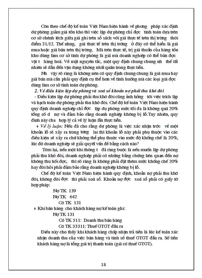 image for page Kế toán các loại dự phòng trong Doanh nghiệp