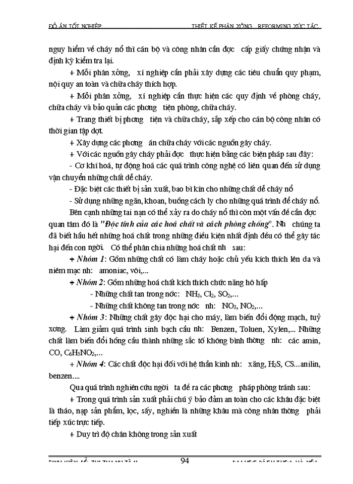 image for page THS Thiết kế phân xưởng Reforming xúc tác