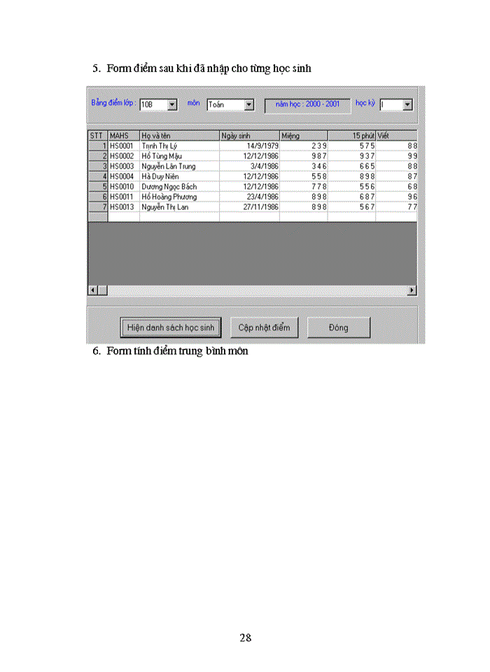 image for page Xây dựng chương trình quản lý học tập tại trường Phổ thông trung học