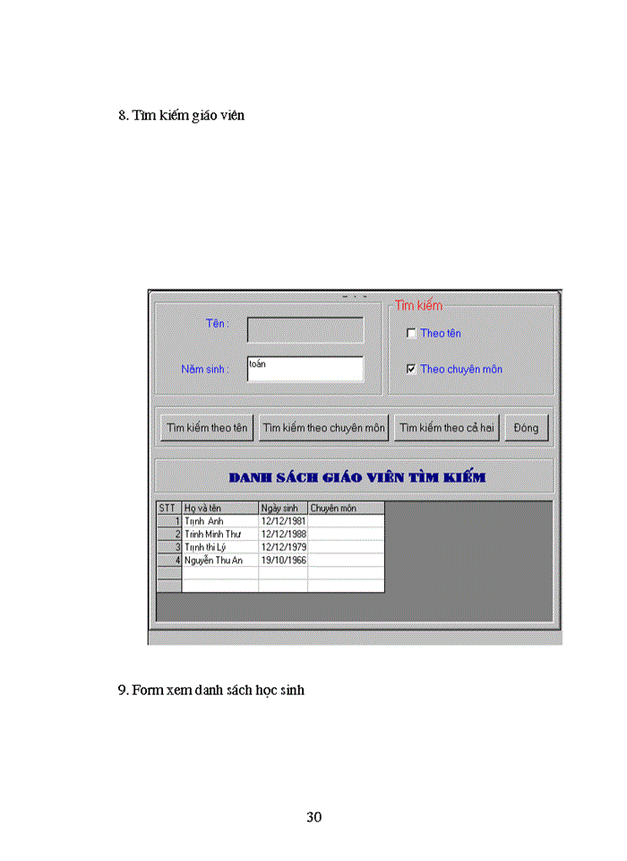 image for page Xây dựng chương trình quản lý học tập tại trường Phổ thông trung học