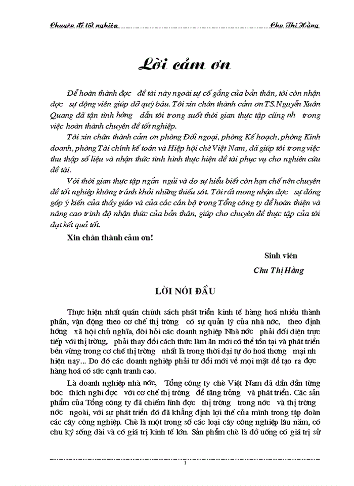 image for page Một số Giải pháp thúc đẩy Xuất khẩu chè của Tổng Công ty chè Việt Nam