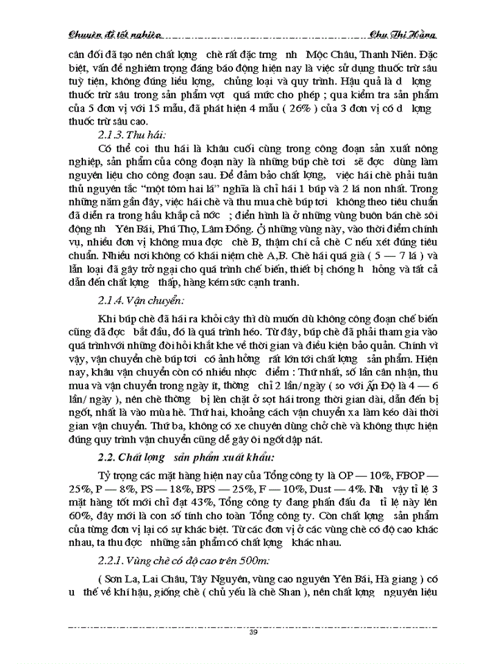 image for page Một số Giải pháp thúc đẩy Xuất khẩu chè của Tổng Công ty chè Việt Nam