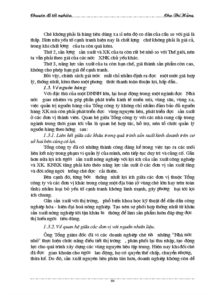 image for page Một số Giải pháp thúc đẩy Xuất khẩu chè của Tổng Công ty chè Việt Nam