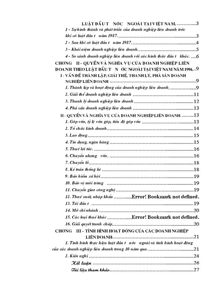 image for page Khái niệm Doanh nghiệp liên doanh theo luật đầu tư nước ngoài tại Việt Nam