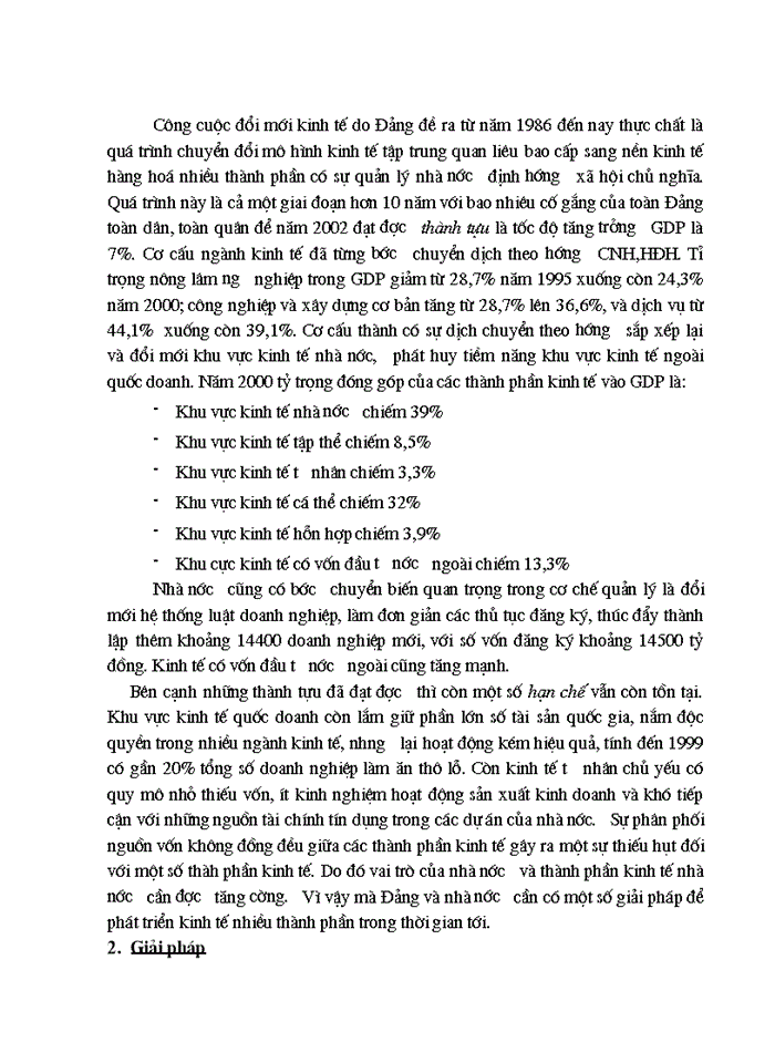 image for page Cơ cấu các thành phần kinh tế của nền Kinh tế Thị trường định hướng Xã hội Chủ nghĩa ở Việt Nam