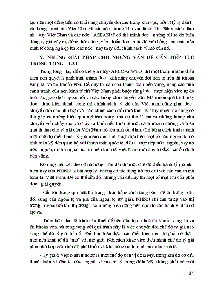 image for page Những Giải pháp nhằm hỗ trợ cho chính sách tỷ giá hiện nay