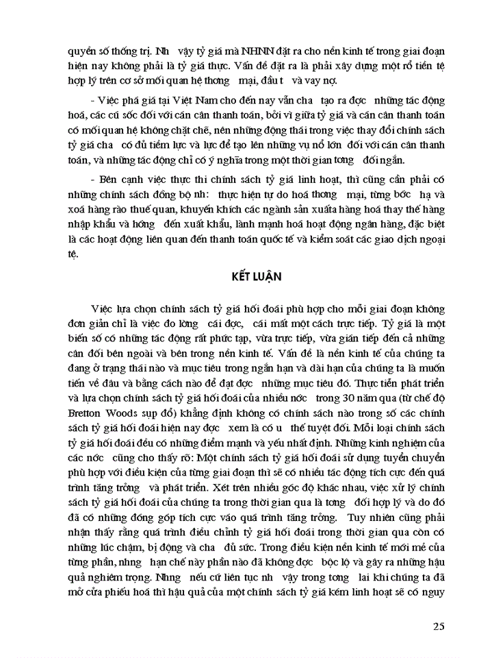 image for page Những Giải pháp nhằm hỗ trợ cho chính sách tỷ giá hiện nay