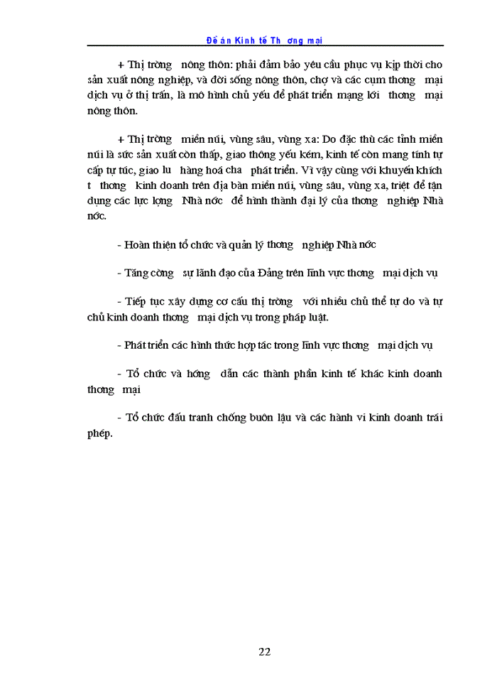 image for page Dịch vụ Thương mại và các biện pháp phát triển Thương mại dịch vụ