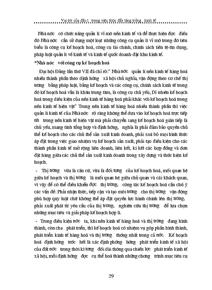 image for page Vai trò của đầu tư trong việc thúc đẩy tăng trưởng kinh tế