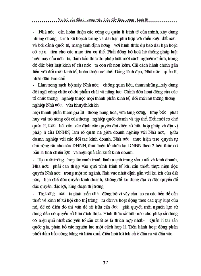 image for page Vai trò của đầu tư trong việc thúc đẩy tăng trưởng kinh tế