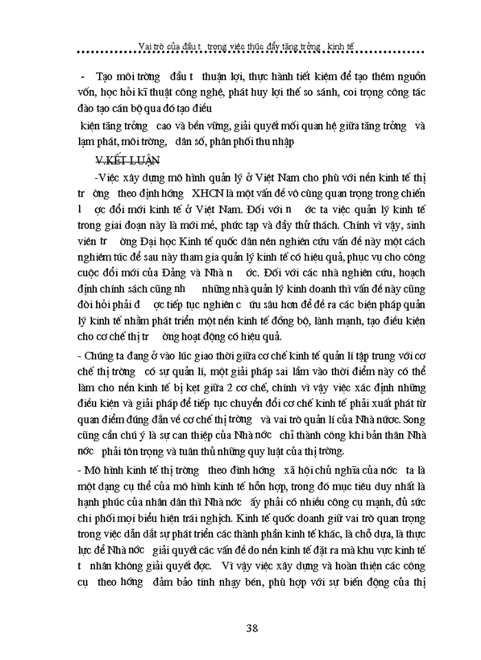 image for page Vai trò của đầu tư trong việc thúc đẩy tăng trưởng kinh tế