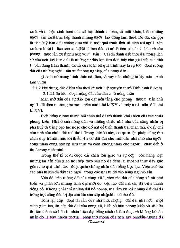 image for page Vai trò của tích luỹ tư bản trong quá trình hình thành và phát triển kinh tế tư bản chủ nghĩa