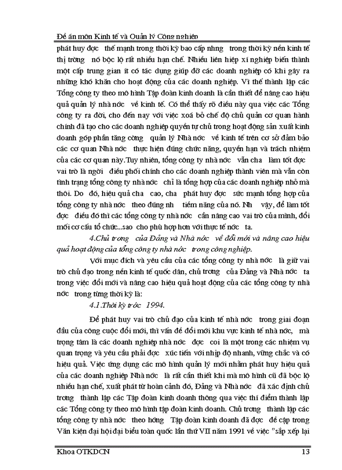image for page Đánh giá hiệu quả hoạt động của cáC tổng Công ty nhà nước trong Công nghiệp thời gian qua