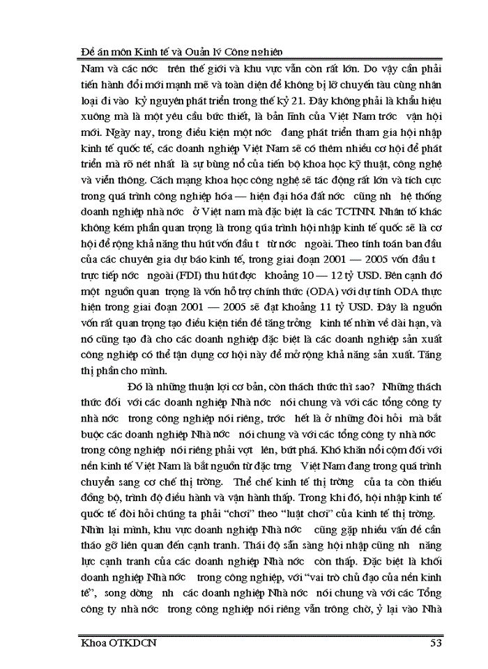 image for page Đánh giá hiệu quả hoạt động của cáC tổng Công ty nhà nước trong Công nghiệp thời gian qua