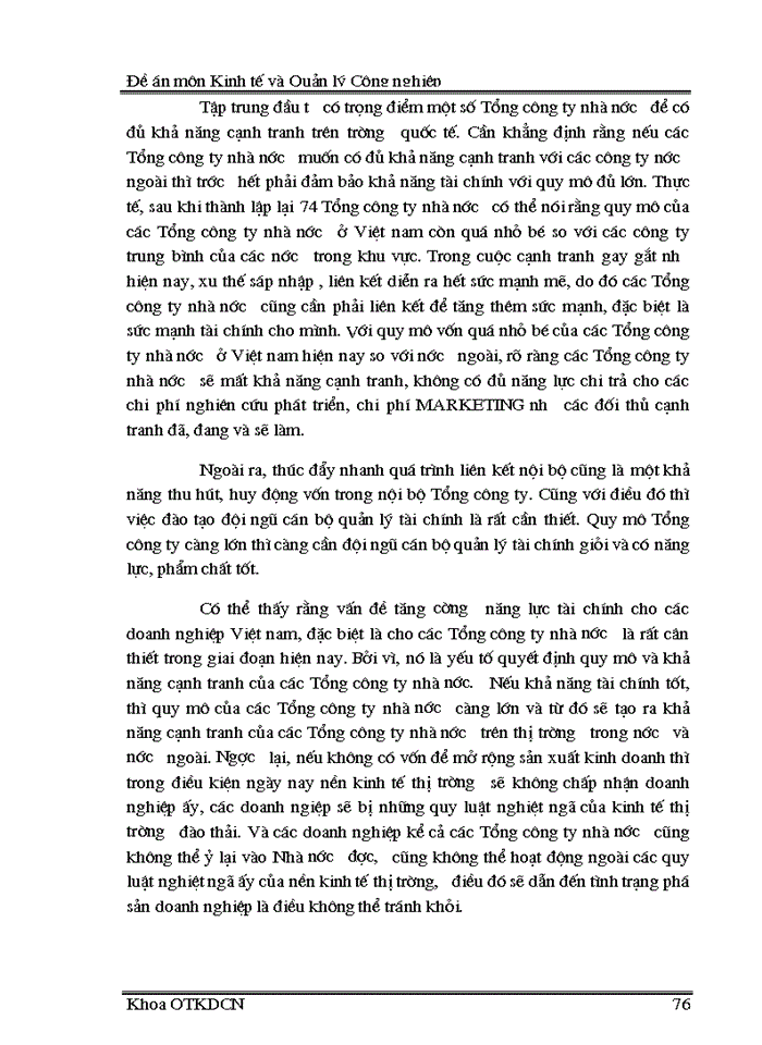 image for page Đánh giá hiệu quả hoạt động của cáC tổng Công ty nhà nước trong Công nghiệp thời gian qua