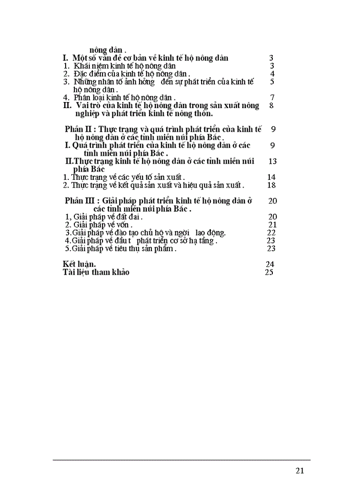 image for page Thực trạng và Giải pháp phát triển kinh tế hộ nông dân ở các tỉnh miền núi phía Bắc
