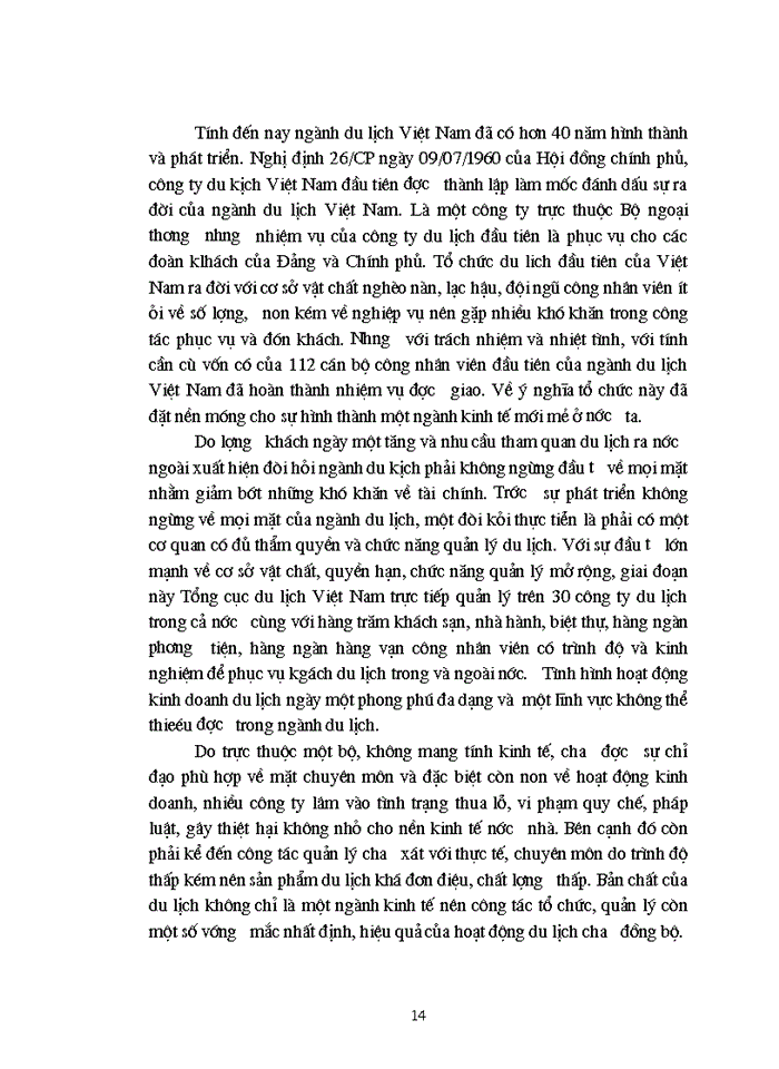 image for page Lịch sử phát triển của Du lịch Việt Nam