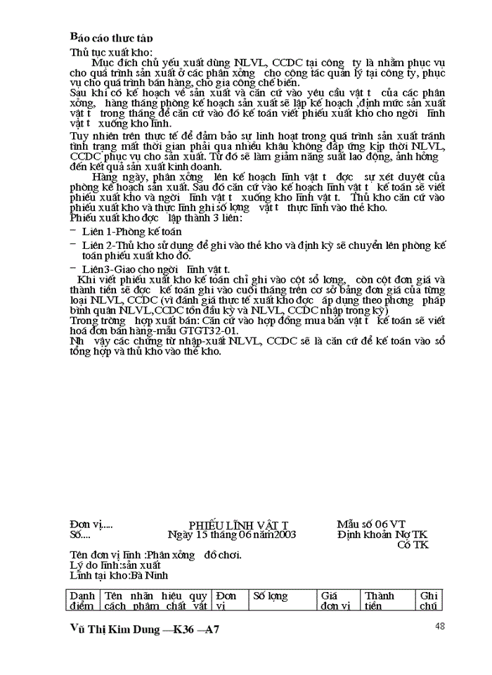 image for page THS Kế toán Nguyên liệu Vật liệu vật liệu và Công cụ dụng cụ tại Công ty Thương mại Xây dựng Bạch Đằng