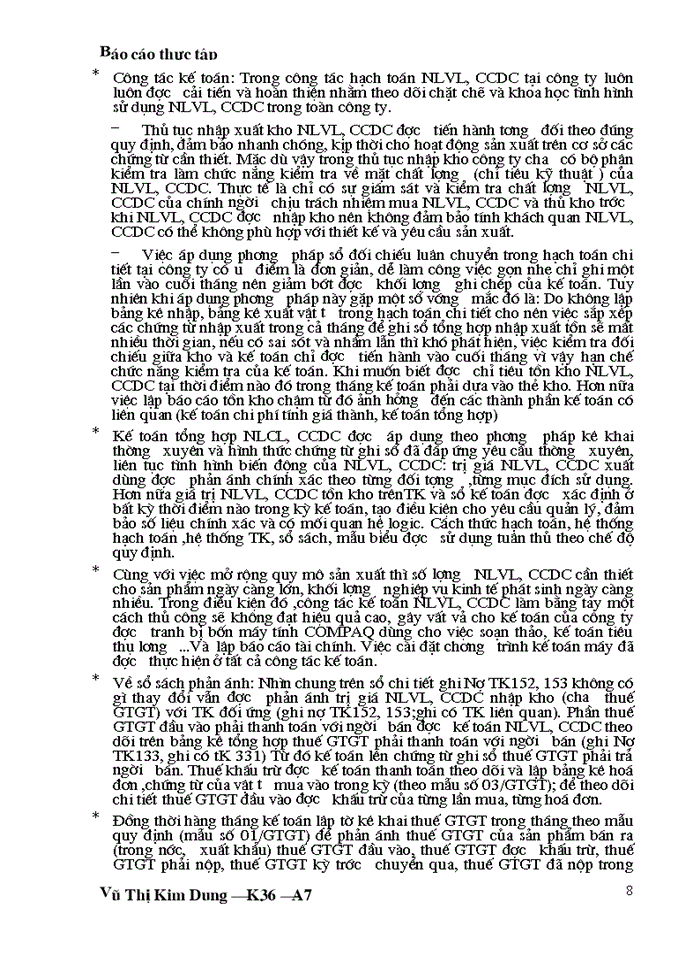 image for page THS Kế toán Nguyên liệu Vật liệu vật liệu và Công cụ dụng cụ tại Công ty Thương mại Xây dựng Bạch Đằng