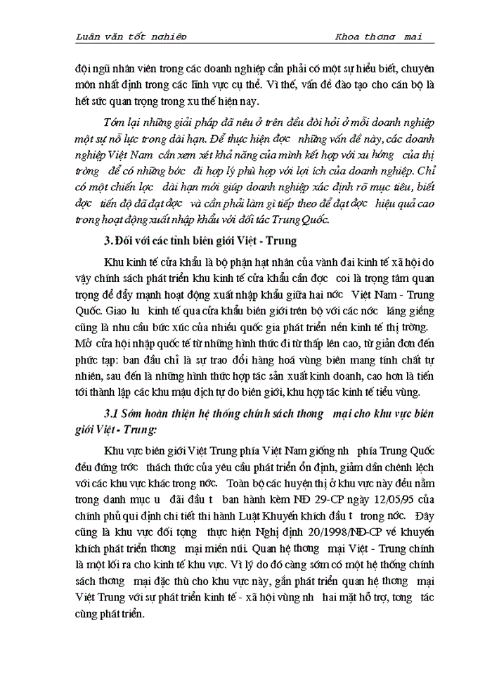 image for page THS Một số chính sách và Giải pháp chủ yếu nhằm đẩy mạnh hoạt động Xuất nhập khẩu của Việt Nam và Trung Quốc