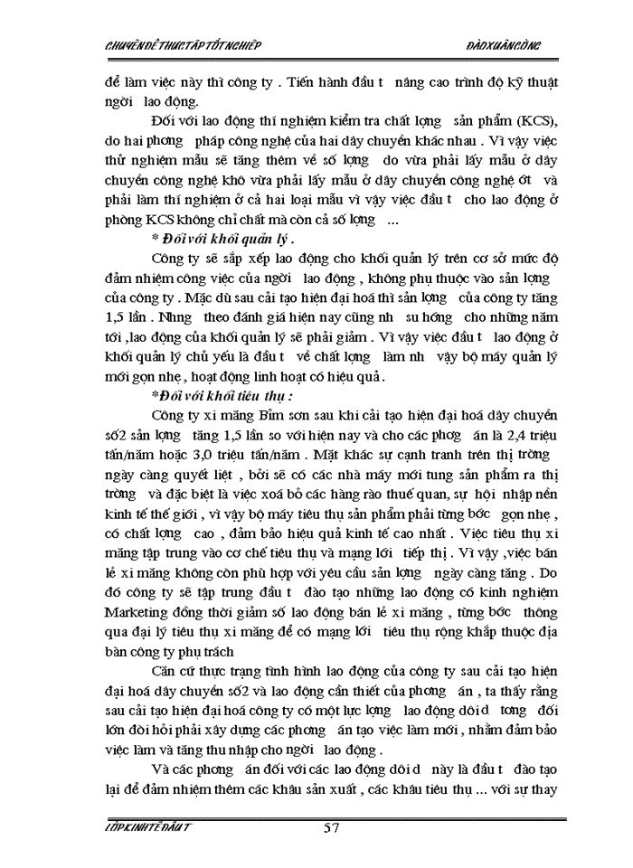 image for page Đầu tư nâng cao chất lượng sản phẩm và khả năng cạnh tranh của Công ty Xi măng Bỉm Sơn