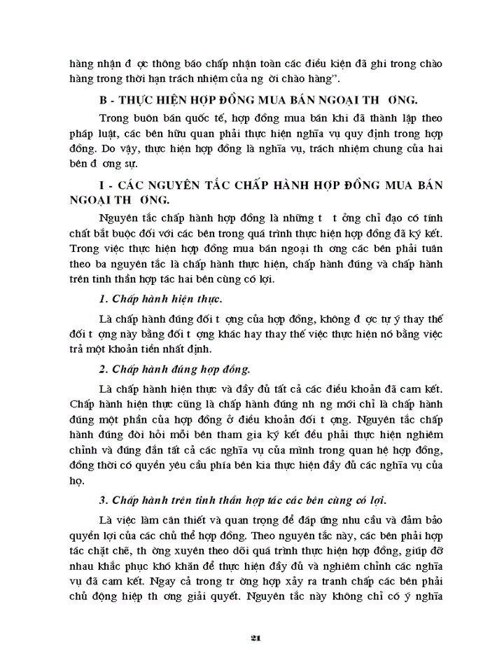 image for page Một số vấn đề pháp lý về ký kết và thực hiện Hợp đồng mua bán ngoại thương