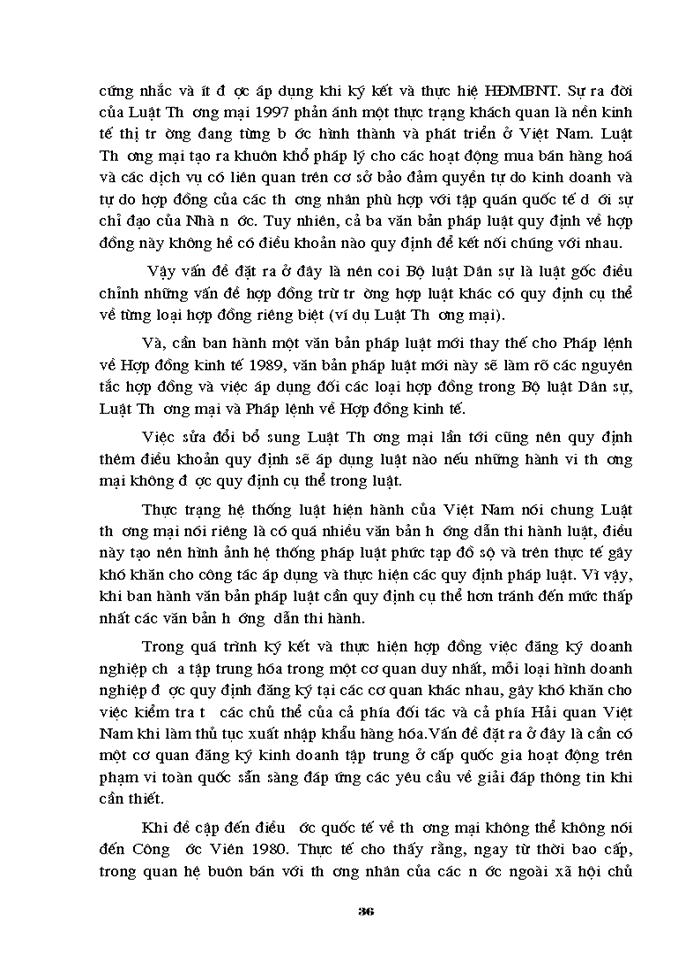 image for page Một số vấn đề pháp lý về ký kết và thực hiện Hợp đồng mua bán ngoại thương