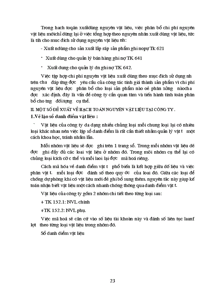 image for page Hạch toán Nguyên vật liệu ở Công ty sản xuất- Xuất nhập khẩu xe đạp xe máy Hà Nội