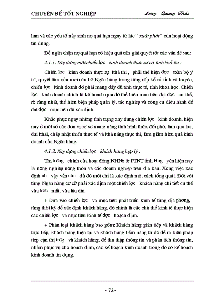 image for page Giải pháp nâng cao chất lượng tín dụng tại Ngân hàng Nông nghiệp và Phát triển Nông thôn tỉnh Hưng Yên