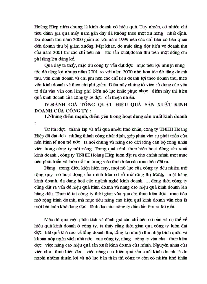 image for page Một số biện pháp cơ bản nhằm nâng cao hiệu quả Sản xuất Kinh doanh ở Công ty Trách nhiệm Hữu hạn Hoàng Hiệp