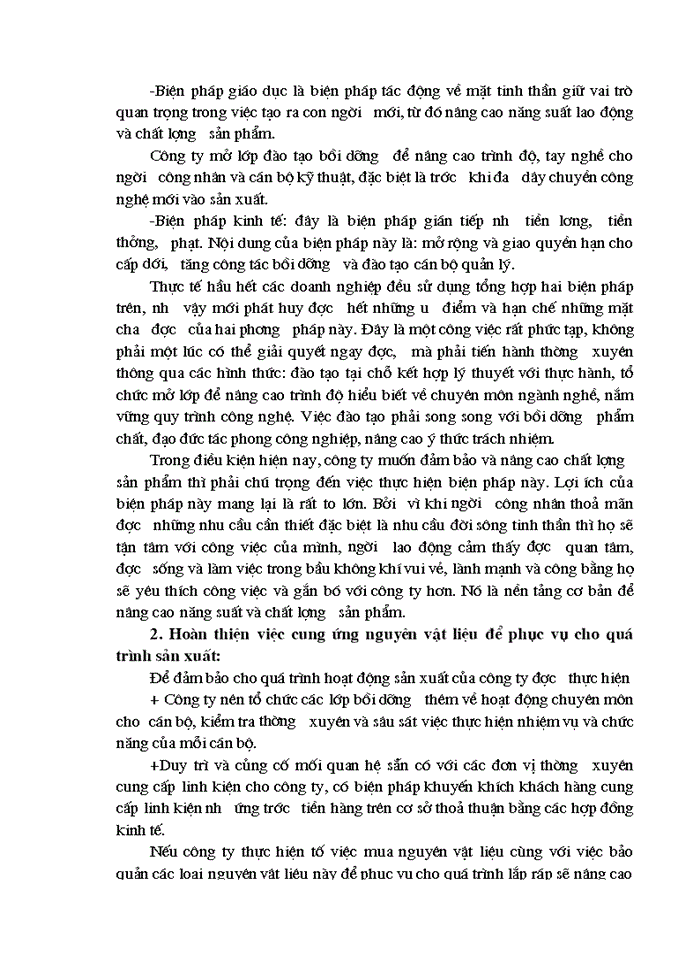 image for page Một số biện pháp cơ bản nhằm nâng cao hiệu quả Sản xuất Kinh doanh ở Công ty Trách nhiệm Hữu hạn Hoàng Hiệp