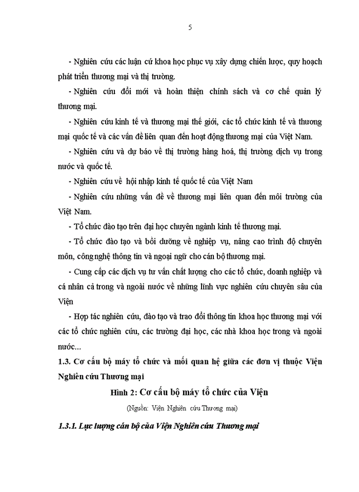 image for page Báo cáo tại Viện Nghiên Cứu Thương mại trong thời gian gần đây