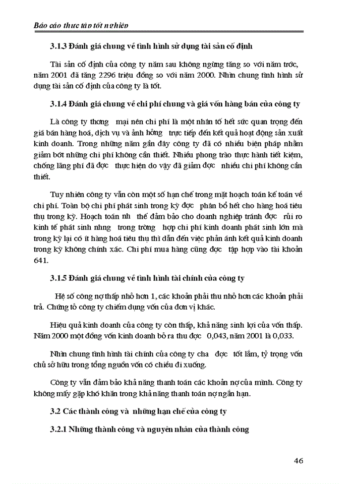 image for page Phân tích hoạt động Sản xuất Kinh doanh của Công ty kho vận và dịch vụ Thương mại