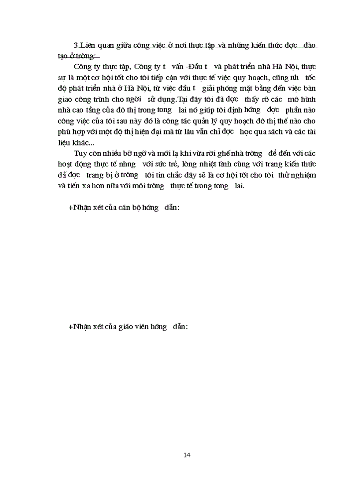 image for page Báo cáo tại Công ty tư vấn -Đầu tư Xây dựng và phát triển nhà Hà Nội