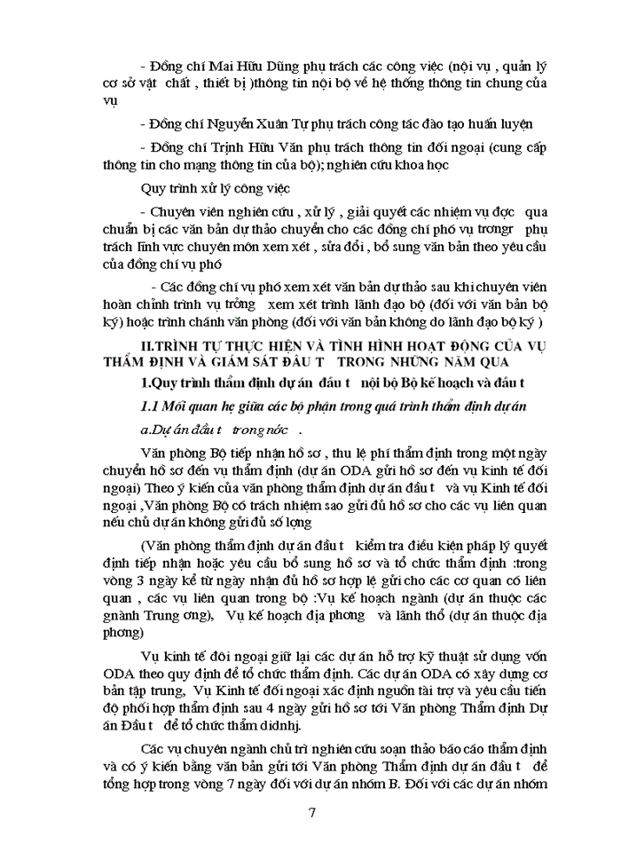 image for page Chức năng nhiệm vụ và cơ cấu tổ chức của vụ thẩm định và giám sát đầu tư