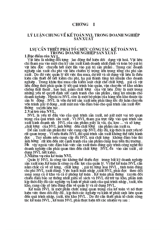 image for page Tổ chức công tác Kế toán Nguyên vật liệu và phân tích tình hình cung cấp sử dụng Nguyên vật liệu tại Công ty Da giầy Hà Nội