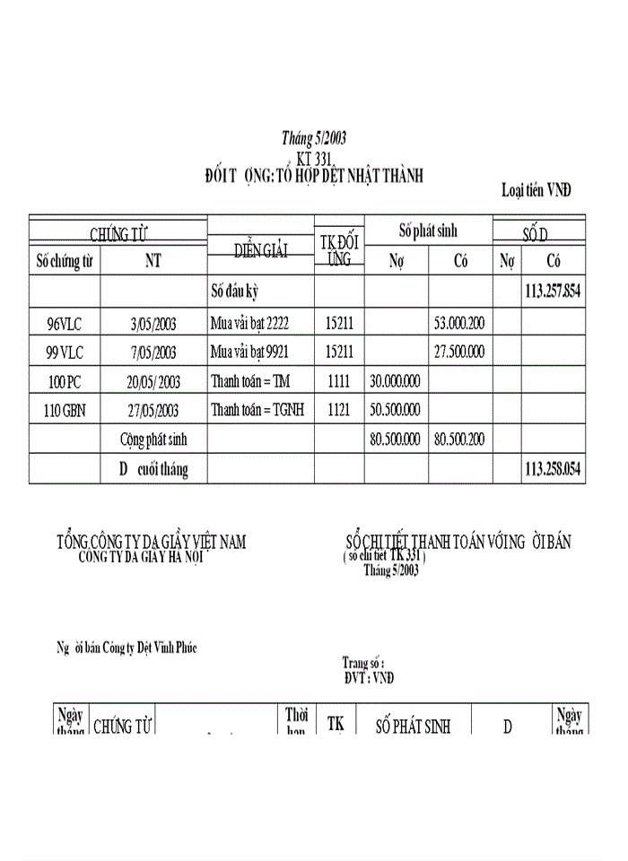 image for page Tổ chức công tác Kế toán Nguyên vật liệu và phân tích tình hình cung cấp sử dụng Nguyên vật liệu tại Công ty Da giầy Hà Nội