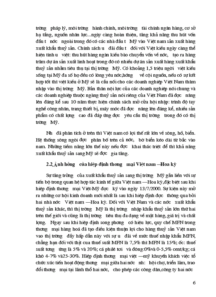 image for page Thực trạng Xuất khẩu thuỷ sản vào Mỹ qua những năm qua