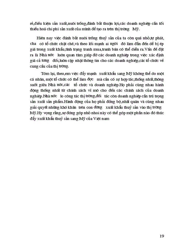 image for page Thực trạng Xuất khẩu thuỷ sản vào Mỹ qua những năm qua